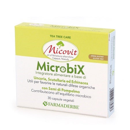 farmaderbe micovit microbix 30 capsule farmaderbe ean 8058456784847