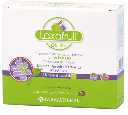 farmaderbe srl laxafruit psillio 12 bustine farmaderbe ean 8058456780412