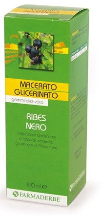farmaderbe srl macerato glicerico ribes nero ribes nigrum 100 ml ean 8058456782485