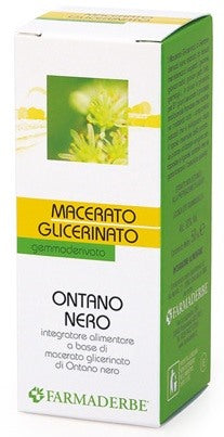 farmaderbe srl ontano nero macerato glicerinato 50 ml
