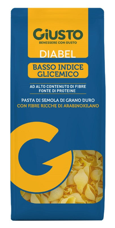 farmafood giusto diabel basso indice glicemico pasta conchigliette 400 g giusto ean 8058481482589