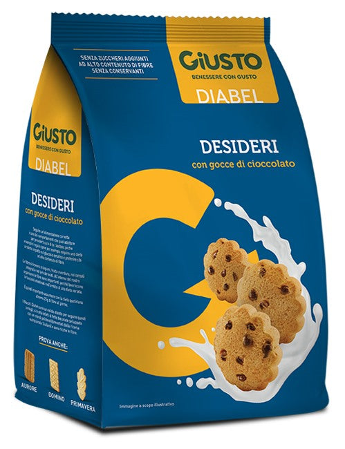 farmafood giusto diabel biscotto desideri 150 g giusto ean 8058481481377