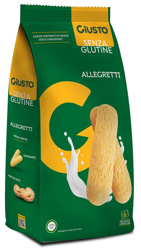 farmafood giusto senza glutine allegretti 180 g giusto ean 8058481480967