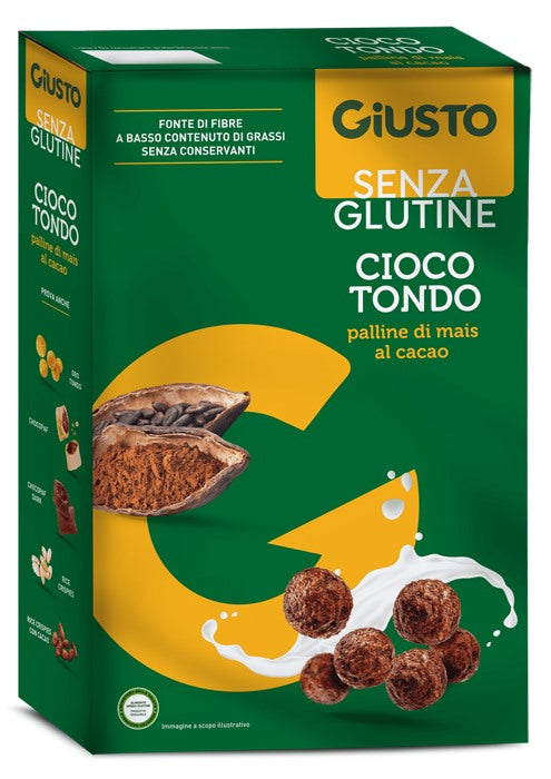 farmafood giusto senza glutine cioco tondo mais 250 g giusto ean 8058481480257