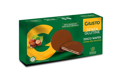farmafood giusto senza glutine disco wafer 3 pezzi da 30 g giusto ean 8058481480899