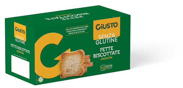 farmafood giusto senza glutine fette biscottate 150 g giusto ean 8058481480288