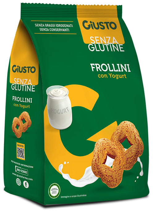 farmafood giusto senza glutine frollini yogurt 250 g giusto ean 8058481480905