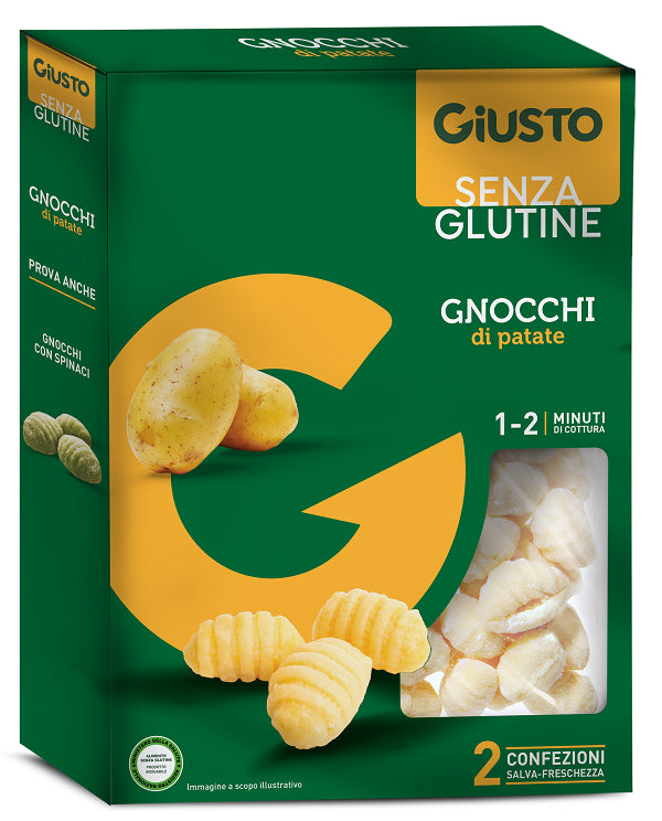 farmafood giusto senza glutine gnocchi 2x250 g giusto ean 8058481480172
