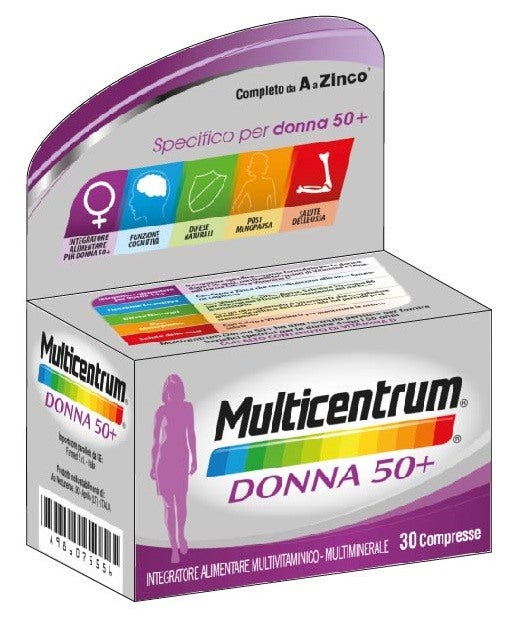 farmed srl multicentrum donna 50 30 compresse multicentrum