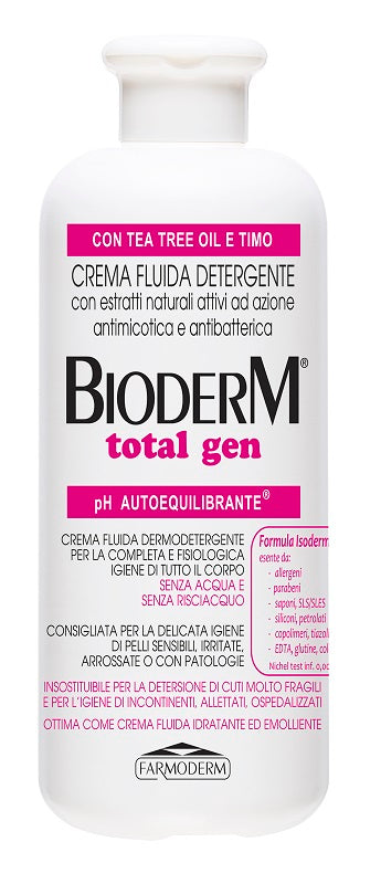 farmoderm bioderm total gen ph autoequilibrante 500 ml