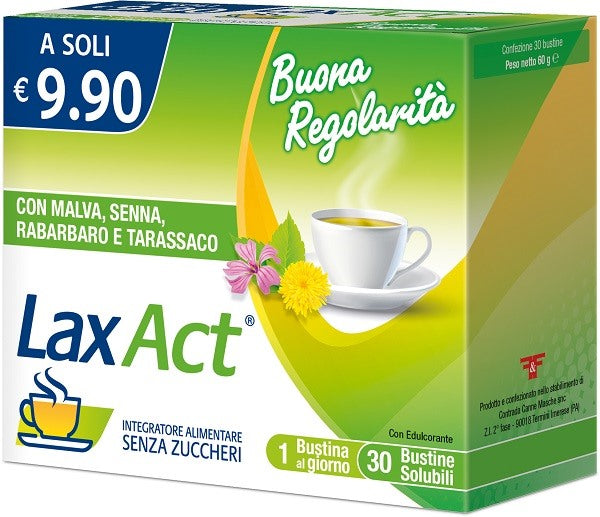ff srl lax act 30 bustine solubili senza zuccheri ean 8030936400829
