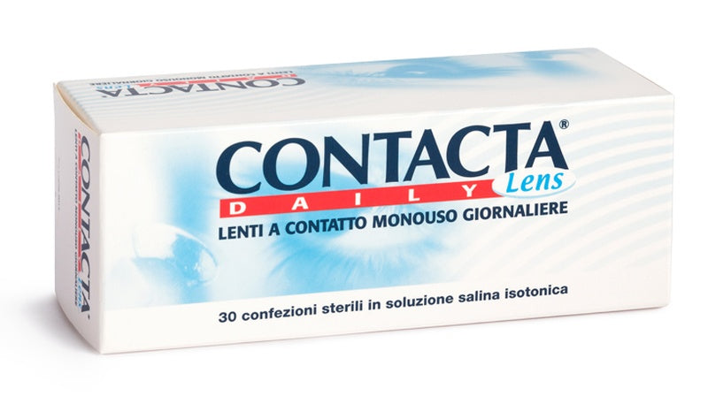 fidia farmaceutici lente a contatto monouso giornaliera contacta daily lens 30 750 30 pezzi contacta ean 4719887097633