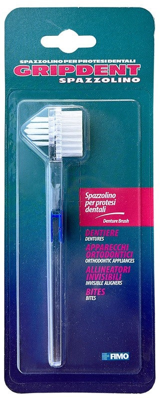 fimo gripdent spazzolino per protesi dentali gripdent