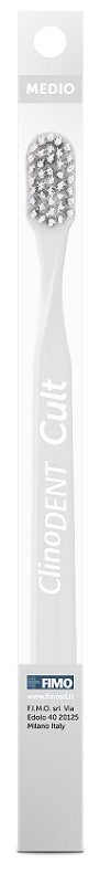 fimo srl clinodent cult bianco spazzolino da denti medio ean 8028518000888