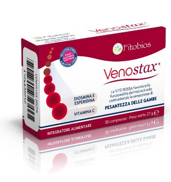 fitobios venostax 30 compresse fitobios ean 8053782430659