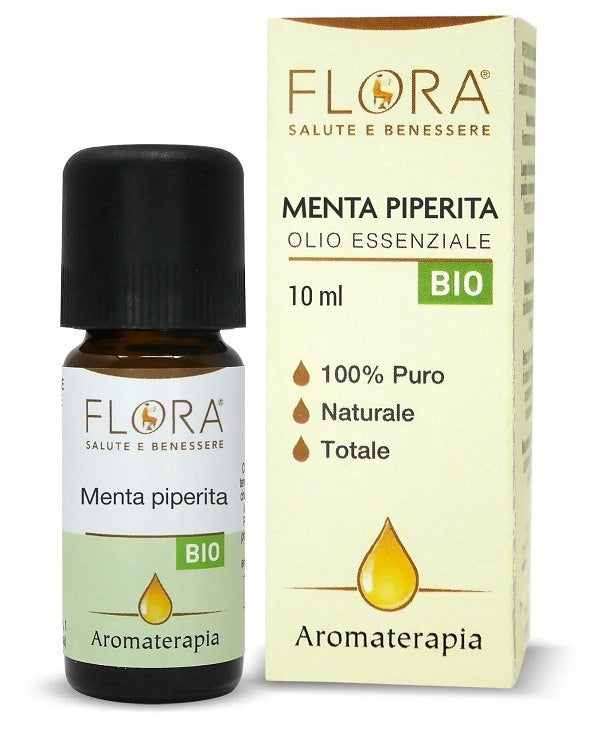 flora menta piperita olio essenziale bio 10 ml probios ean 8019359018248