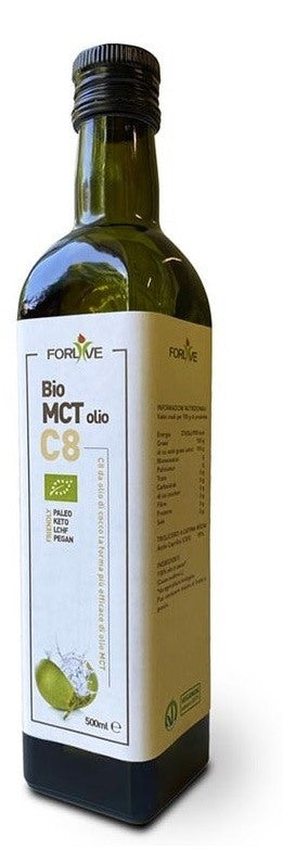 forlive mct olio c8 bio 500 ml forlive ean 8033201733387
