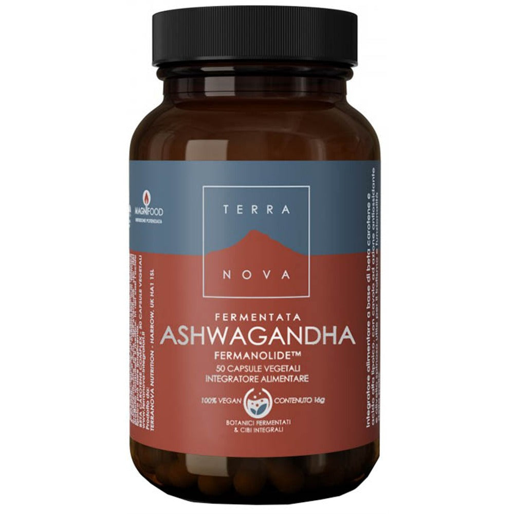 forlive terranova aswaganda fermentata 50 capsule forlive ean 5060203794774