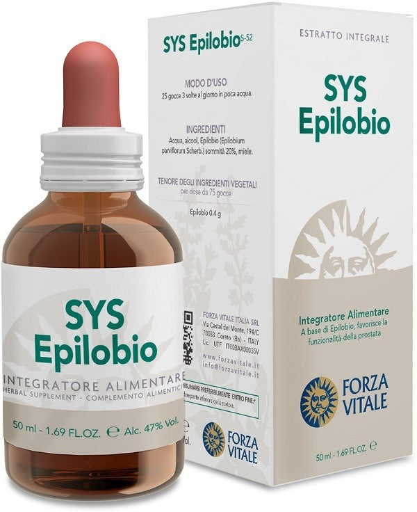 forza vitale italia sys epilobio gocce 50 ml ean 8023966701103