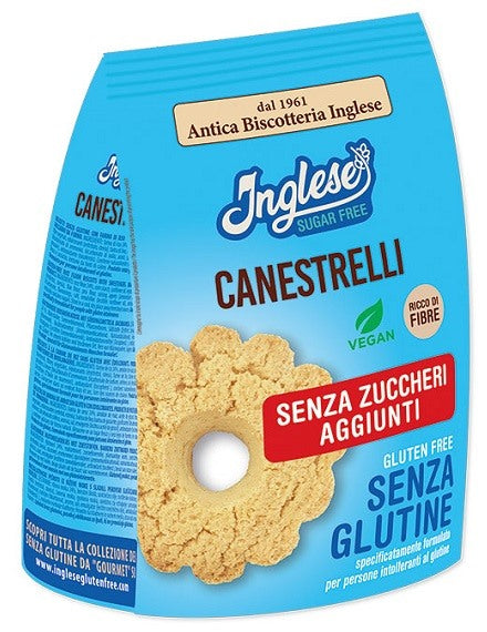 gaia inglese biscotti canestrelli senza zuccheri aggiunti 200 g inglese ean 8050450582092