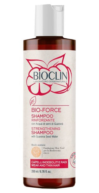 ganassini health care bioclin force shampoo rinforzante 200 ml bio force ean 8050444858936