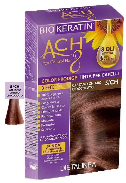 gdp general dietet pharma biokeratin ach8 color prodige 5ch castano chiaro cioccolato biokeratin ean 8057742221318