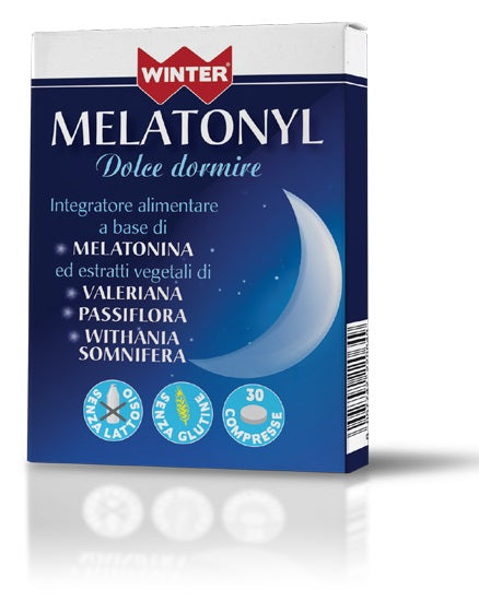 gdp general dietet pharma winter melatonyl dolce dormire 30 compresse ean 8057742220649