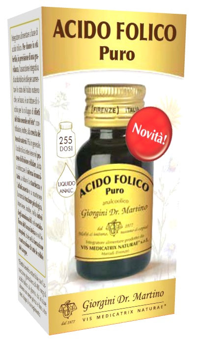giorgini ser vis acido folico puro liquido analcolico 30 ml giorgini ean 8058045121145
