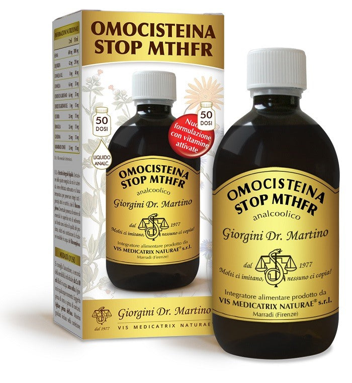 giorgini ser vis omocisteina stop mthfr liquido analcoolico 500 ml giorgini ean 8058045121435