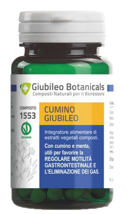 giubileo botanicals di e g giubileo botanicals cumino 50 capsule ean 8056446555538