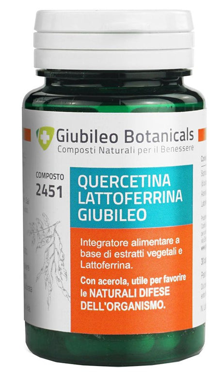giubileo botanicals di e g quercetina lattoferrina giubileo 30 capsule giubileo botanicals ean 8056446559086