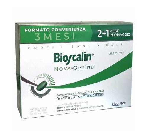 giuliani bioscalin nova genina 90 compresse 21 omaggio bioscalin
