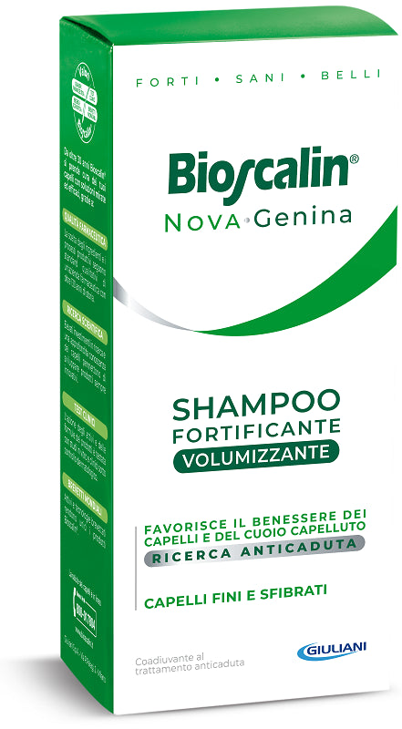 giuliani bioscalin nova genina shampoo volumizzante 200 ml bioscalin