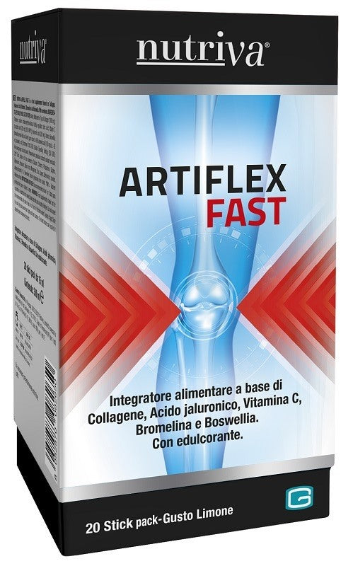 giuriati group nutriva artiflex fast 20 stick pack nutriva ean 8052570082650