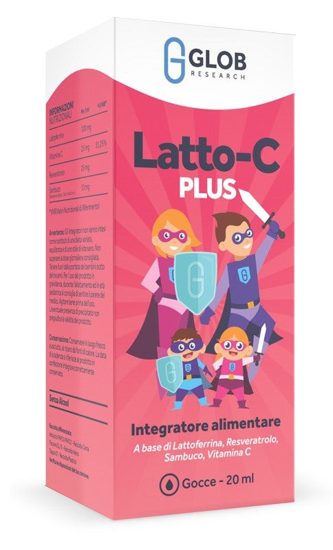 glob research latto c plus 20 ml ean 8055385850056