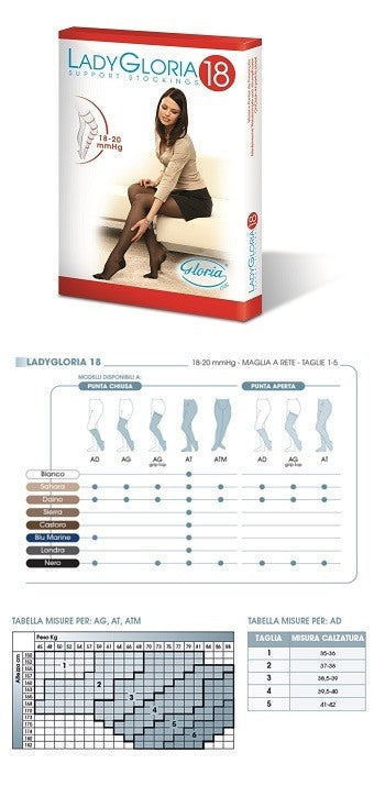 gloria med ladygloria 18 gambaletto punta aperta daino 5 gloria