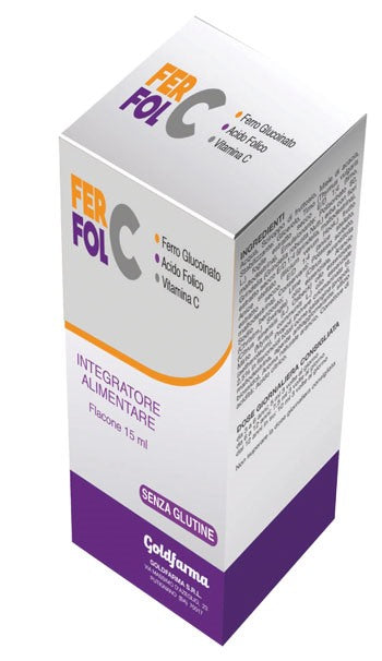 goldfarma fer fol c gocce 15 ml