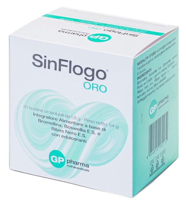 gp pharma sinflogo oro 30 bustine orosolubili sinflogo ean 8054314180172