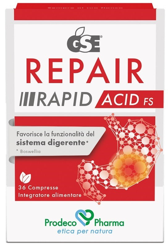 gse gse repair rapid acid fs 36 compresse gse ean 8057968092723