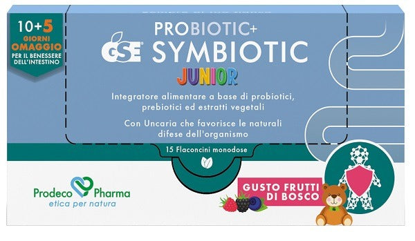 gse probiotic gse symbiotic junior 15 flaconcini gse ean 8057968092266