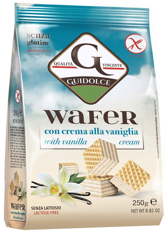guidolce wafer con crema alla vaniglia 250 g guidolce ean 8052282120091