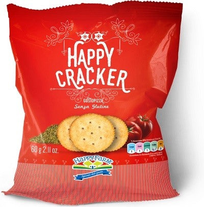 happy farm co happy farm happy crackers gusto pizza 60 g happy farm ean 8024982231773