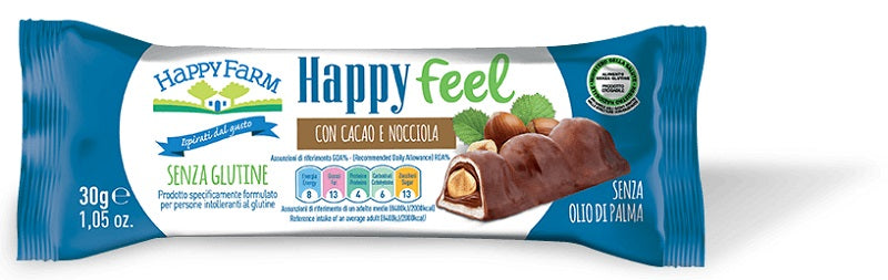 happy farm co happy farm happy feel cacao e nocciola mono 30 g happy farm ean 8024982231933