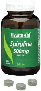 healthaid italia spirulina 60 tavolette ean 5019781025152