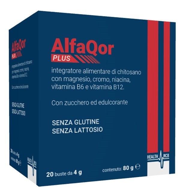 healthrcb alfaqor plus 20 bustine 4 g ean 8032611857393