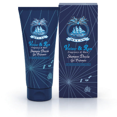 helan cosmesi vetiver rum shampoo doccia gel profumato 200 ml ean 8058774305236