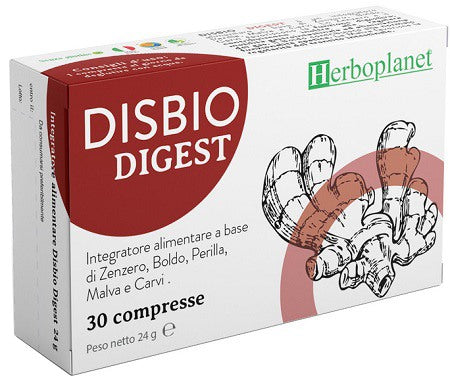 herboplanet disbio digest 30 compresse herboplanet ean 8032185070303