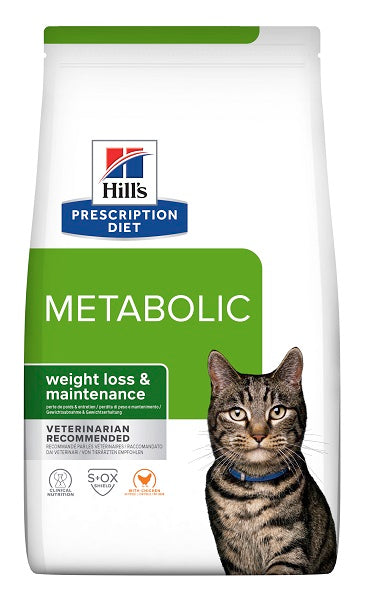 hill s pet nutrition prescription diet feline metabolic chicken 15 kg feline ean 0052742214702
