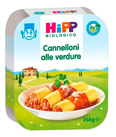 hipp italia hipp bio cannelloni alle verdure 250 g hipp ean 4062300304215