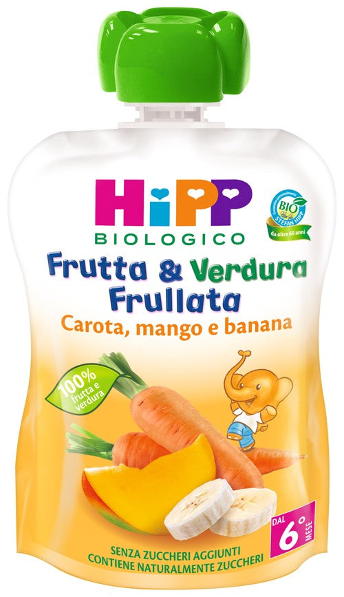 hipp italia hipp bio frutta verdura carota mango banana 90 g hipp ean 4062300376076